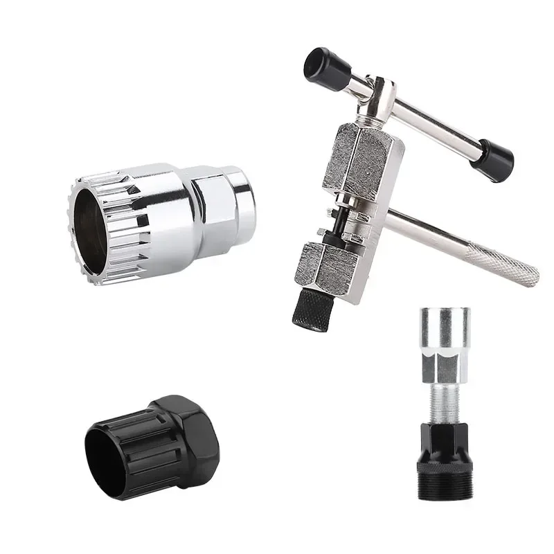 Kit de réparation de vélo - démonte cassette, pignon et clé fond de Kit de réparation de vélo - démonte cassette, pignon et clé fond de