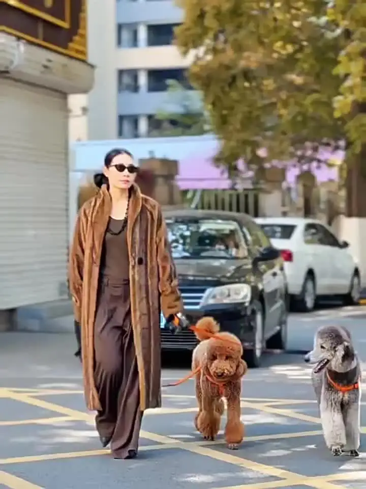 ZADORIN Luxury Designer Mink Coat Woman Clothing Elegant Long