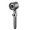 High-pressure Shower Head 3-mode Adjustable Spray with Massage Brush Filter Rain Faucet Bathroom Accessories 6