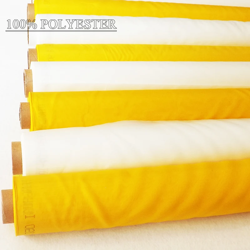 

Free Shipping! High Quality Heavy Polyester Mesh Fabric 120T 40um 315cm 50M