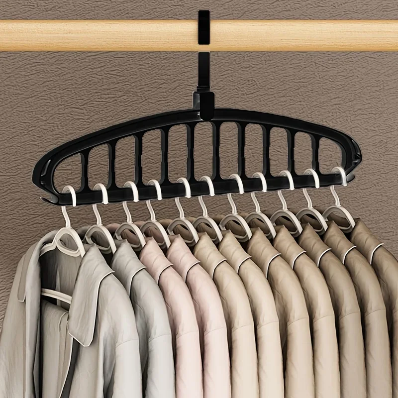 Multi-Hole Folding Clothes Hanger 2