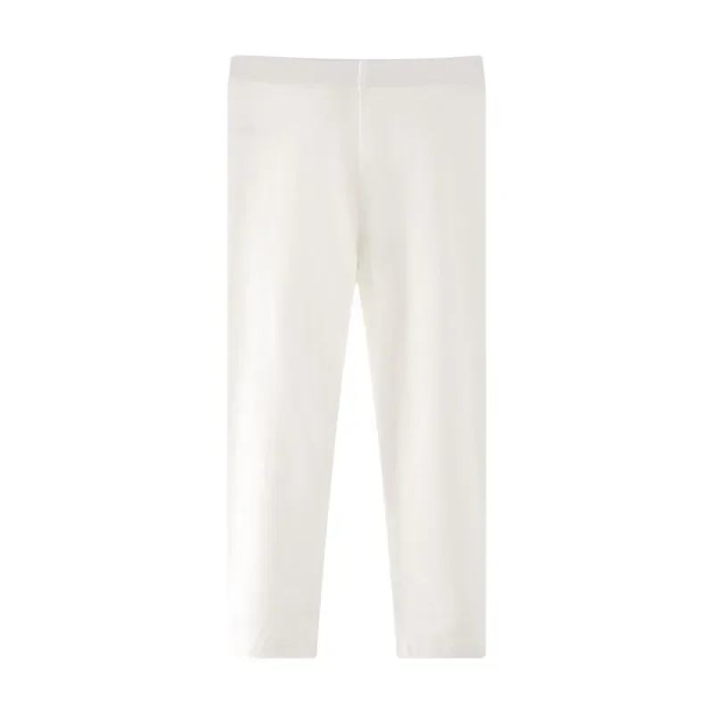 Girls Cotton Leggings 2 3 4 5 6 7 Years Girl's Trousers White Black Little Girls Pants Skinny Kids Children Leggings