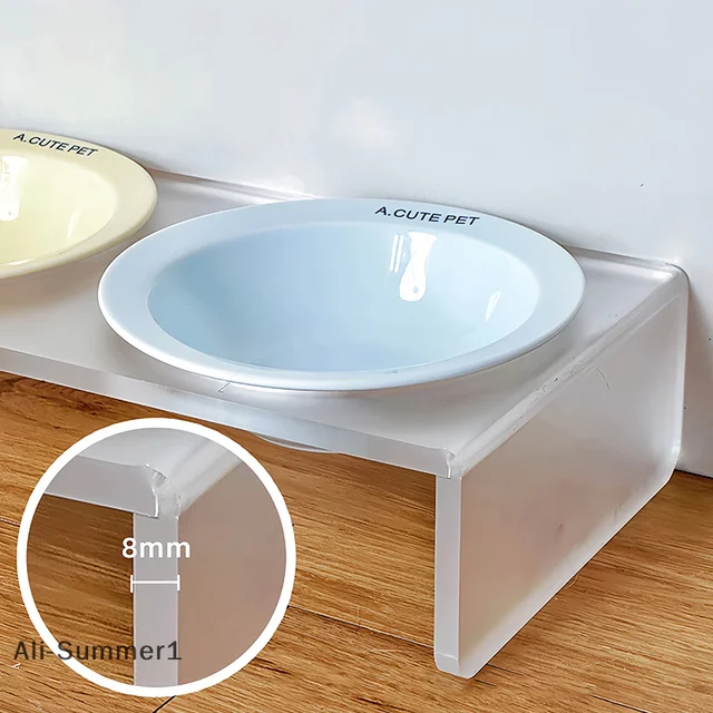 【E】Ceramic Pet Cat Bowl Pet Drinking Water Feeding Bowl Ceramics Cat Food Dog Food Utensils Cat Dog Pet Supplies Accessories 4
