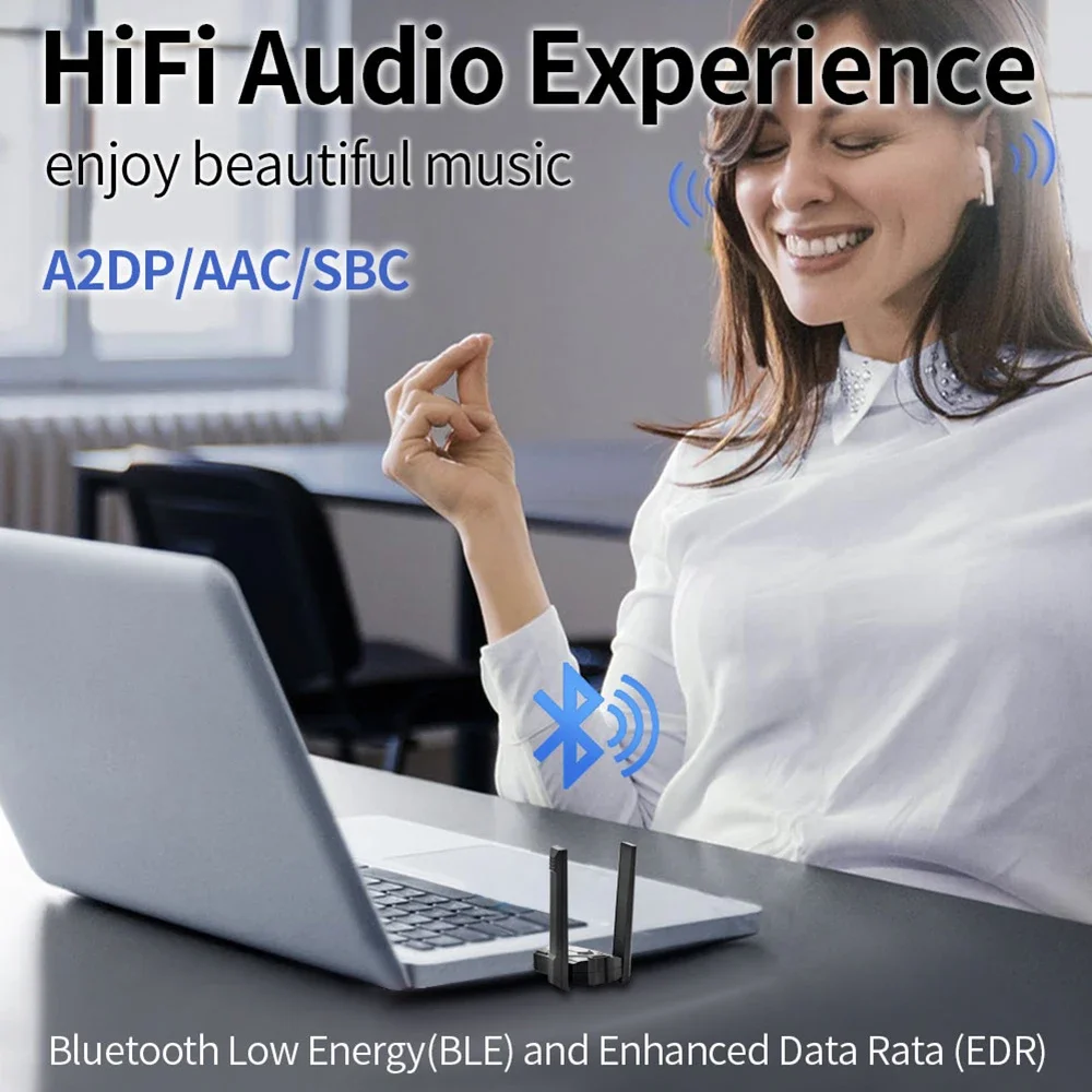 200 متر USB بلوتوث 6.0 محول للكمبيوتر لوحة مفاتيح...