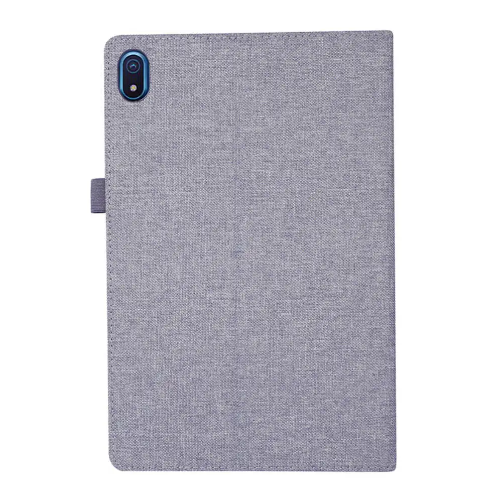 Cowboy-Themed Flip Protective Tablet Case - Soft TPU Shell