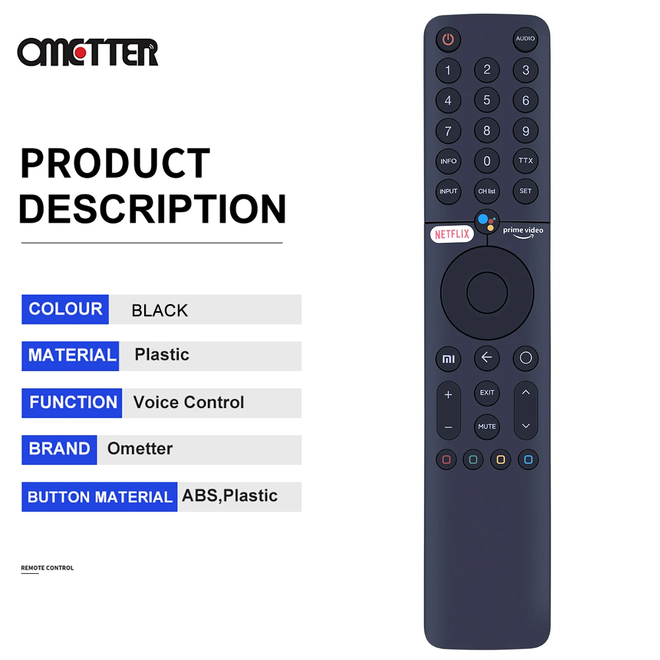 Replacement Remote Control Suitable for Xiaomi Smart TV 32 Inch L32M6-6AEU  L43M6-6AEU L50M6-6AEU Voice Remote X.MRM-19 - AliExpress