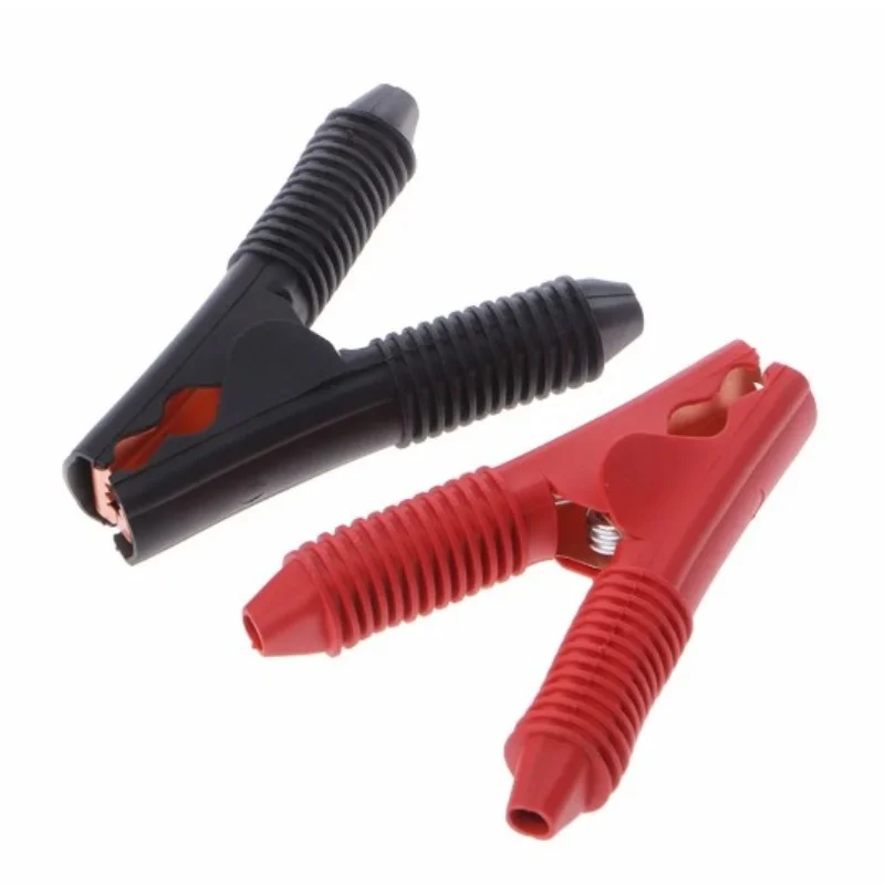Caricabatteria Per Veicoli 2 Pezzi Per Morsetto A Clip Per Test Booster Coccodrillo Coccodrillo