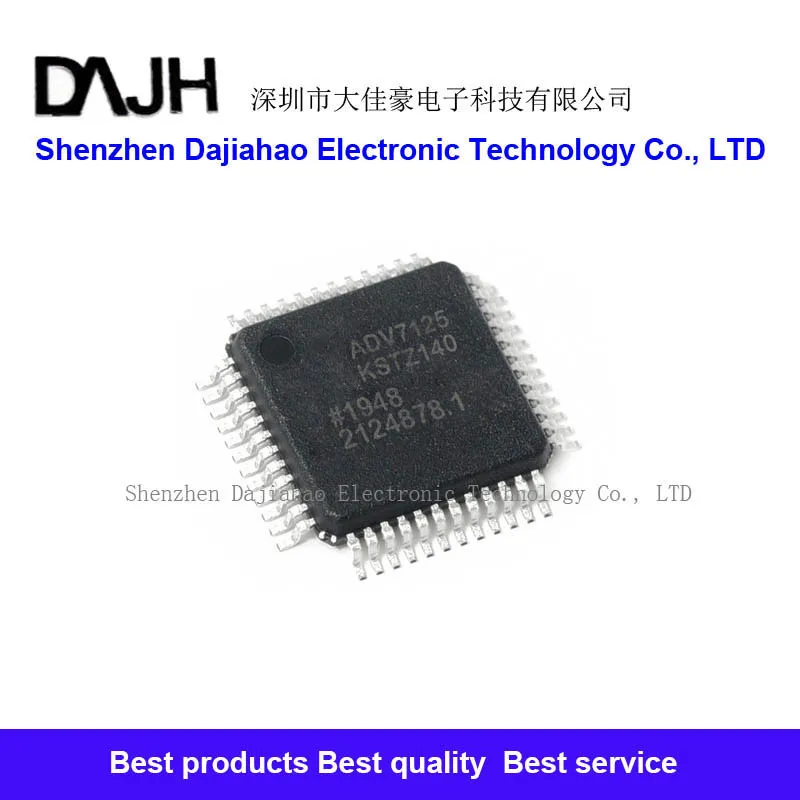 

1pcs/lot ADV7125KSTZ140 ADV7125KSTZ140-RL LQFP-48 10-bit high-speed video DAC ic chips in stock
