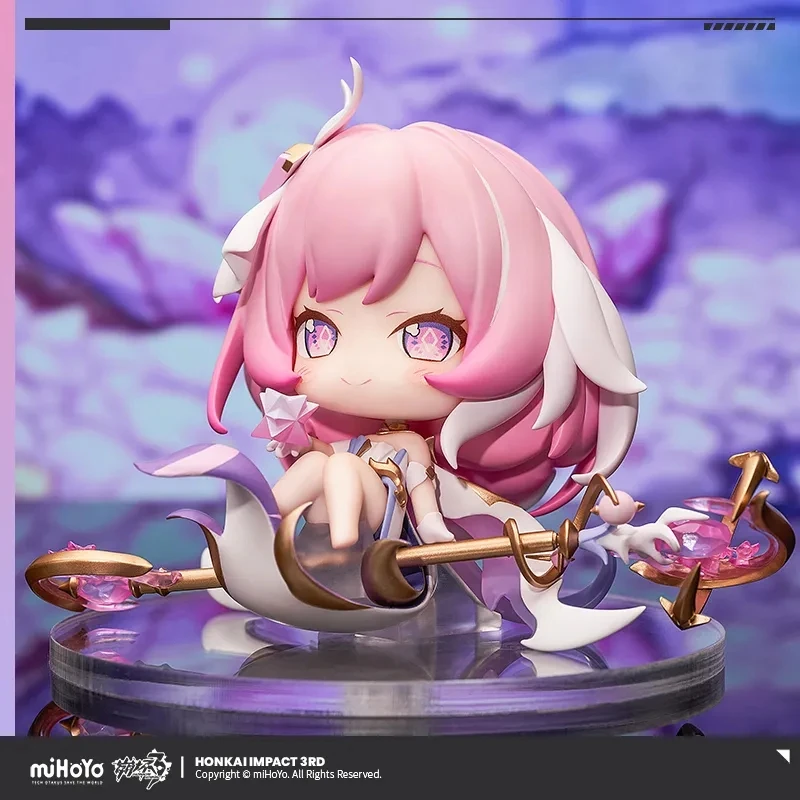

Аниме игра Honkai Impact 3 Косплей Elysia HERRSCHER OF HUMAN EGO тема Q версия мини-фигурка Рождественский подарок