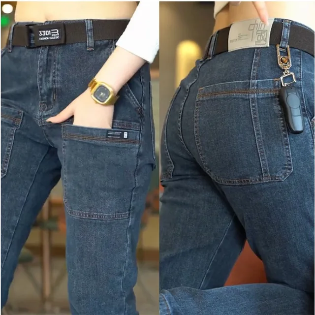 가을에 어울리는 한국 남성 청바지