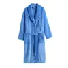 104462-e67763.jpg 2025 Robe en flanelle pour femmes, peignoir épais et chaud en polaire avec poches, chemise de nuit longue en peluche douce pour l'hiver, vêtements de nuit