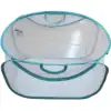 (4 pack) White Mesh Pop-up Laundry Basket, 21" x 13" x 15.5" 3