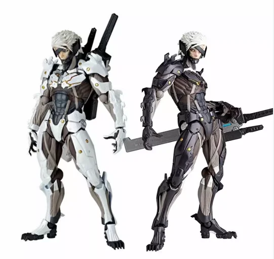 

Металлическая Экипировка восхождение: Revengeance Raiden шарнирные экшн-Фигурки ПВХ игрушки brinquedos