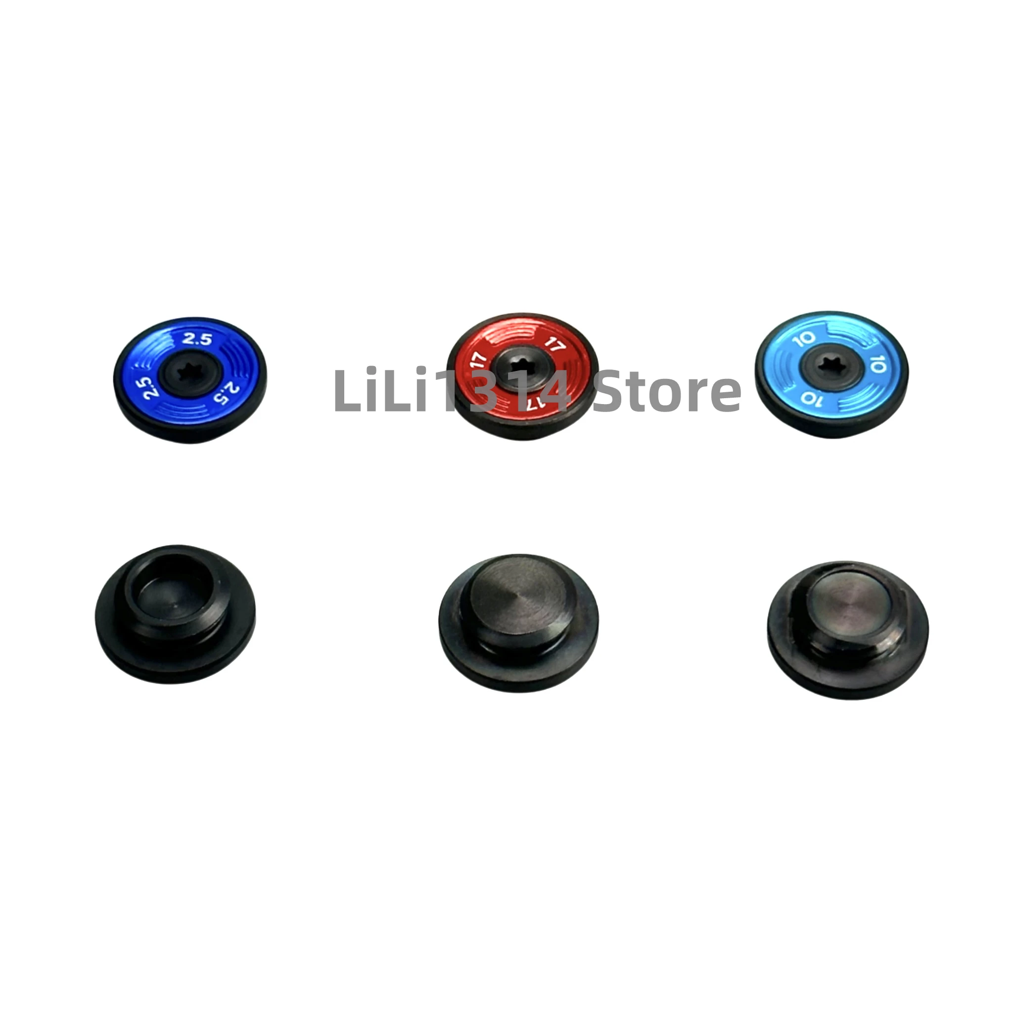 2pcs Golf Putter weight set practice screw fit For Taylormade SPIDER GTX MAX、TP RESERVE club head counter weights accessories