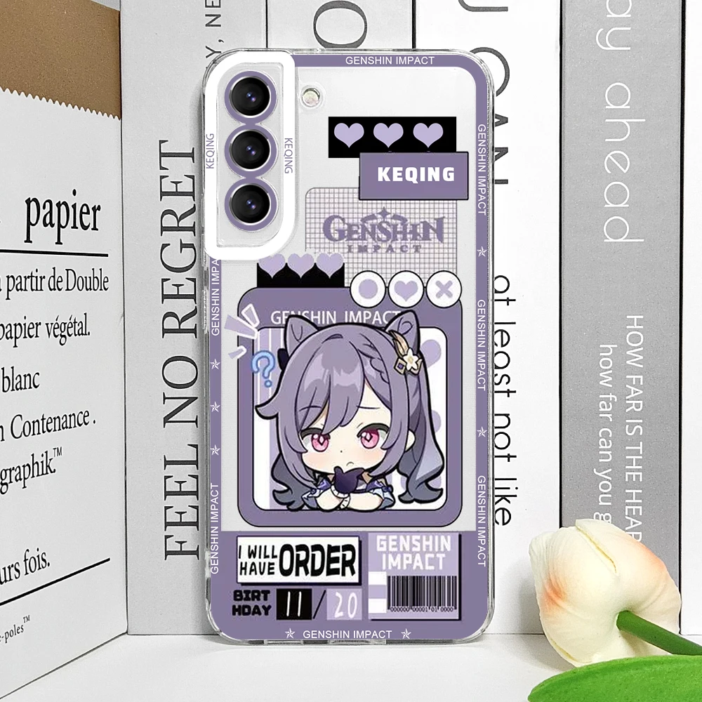 Charming Genshin Impact Wanderer Yae Miko Phone Case - Clear Soft Cover s