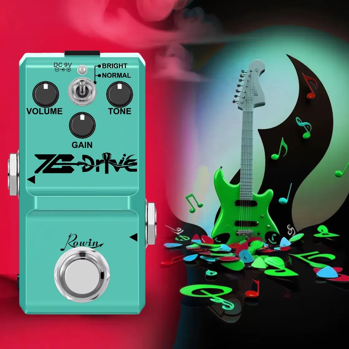 Rowin ベースギターペダル NANO Z-Drive ダイナミックバランス