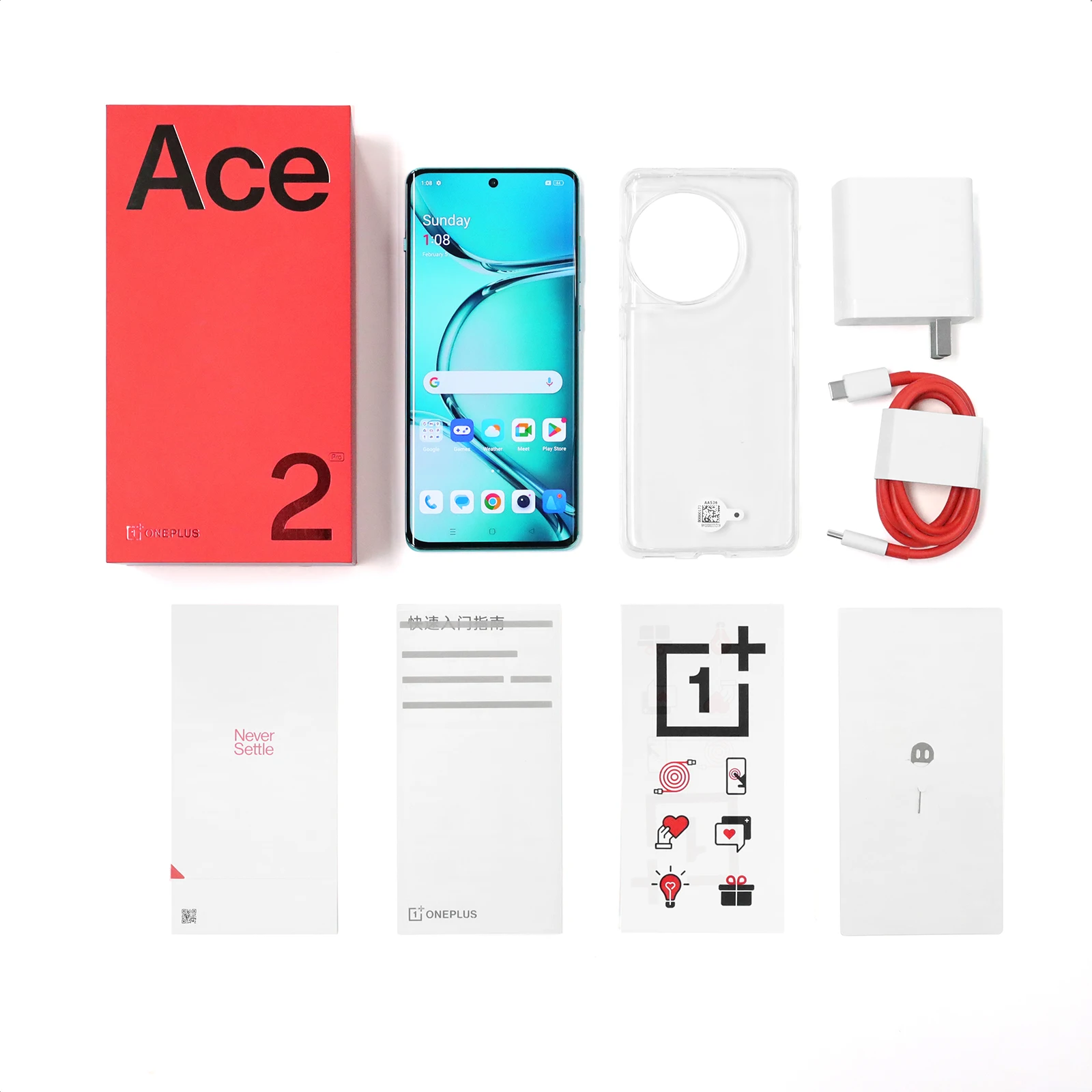 Oneplus Ász 2 Menő 5G Globális ROM Oroszlánszáj 8 Útbaigazítás 2 6.74'' 120hz AMOLED kijelző Hamis színben tüntet fel 5000mah Üteg 150W SUPERVOOC Hozzákezdés