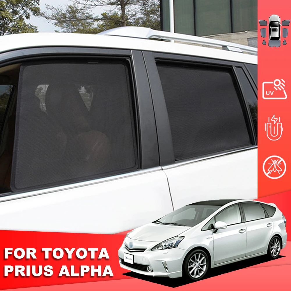For Toyota Prius V Alpha 2011 2021 Car Sunshade Shield Rear