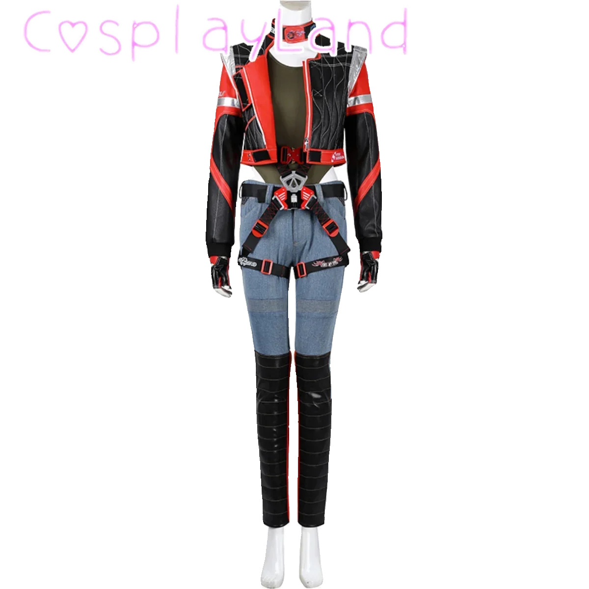 Panam Palmer Costume Cosplay Abiti Punk 2077 Panam Costume Cosplay Uniforme Giacca da donna Vestito operato per i regali della festa di Halloween