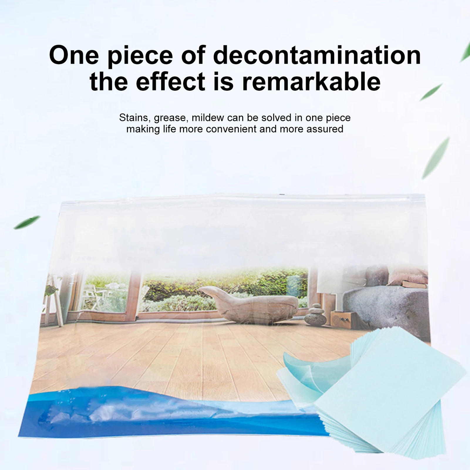 Floor Cleaner Cleaning Sheet Mopping The Floor Wiping Wooden Tiles Detergents Water-Soluble Cleaning Sheets 30pcs