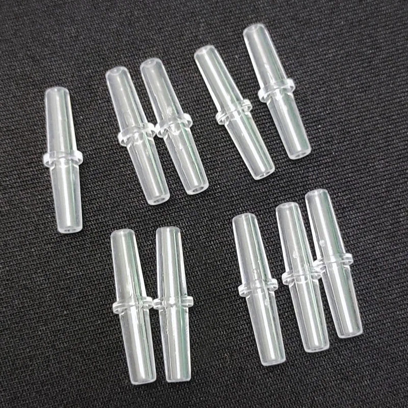 10pcs 4mm Straight Shaped Fish Tank Air Line Tubing Joints Oxygen Air Pump Line Tubing Joints Connectors Accessories 2