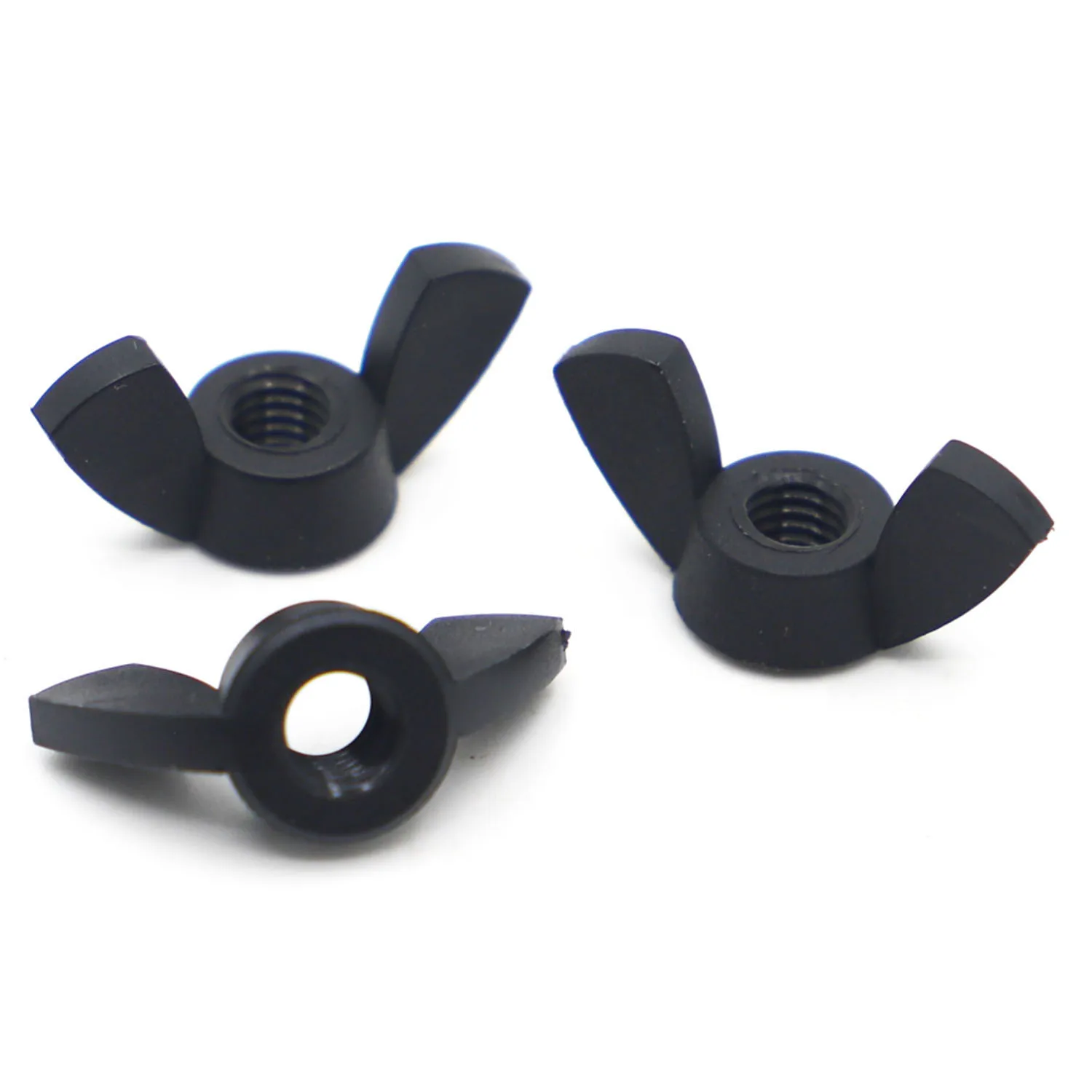 Din315 Black Nylon Plastic Nut Wingnut Butterfly Nut Ingot Wing Nuts M3
