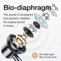 EARDECO 100 Hours Playback Bluetooth Headphone Neckband Wireless Headphones Bass Auriculares Bluetooth Earphone with Mic Stereo - Image 2