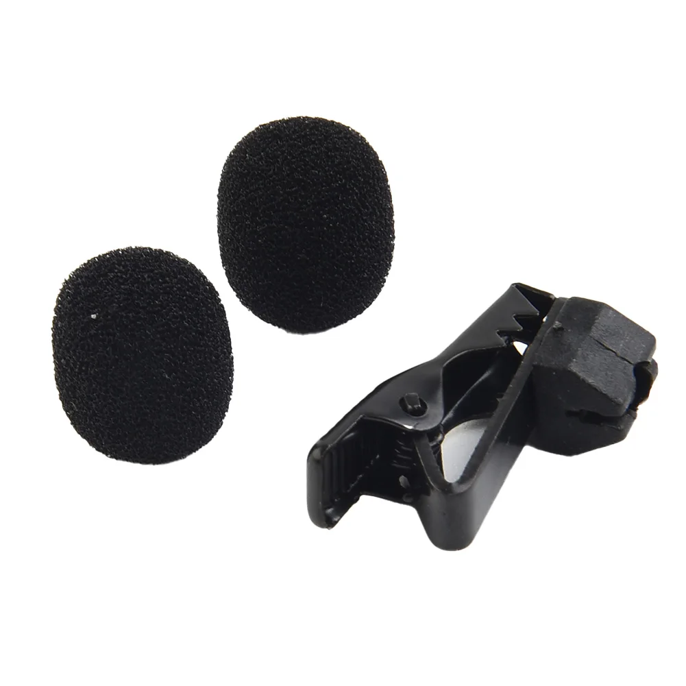 

Brand New Lecturers Stage Microphone Lavalier 3.5MM Black Comfort Compact Detachable For Sennheiser Lapel Clip