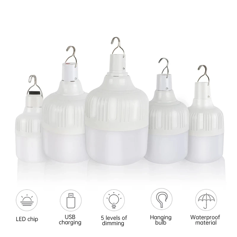 Ampoule de secours LED rechargeable YOSOO - Blanc - Interface USB