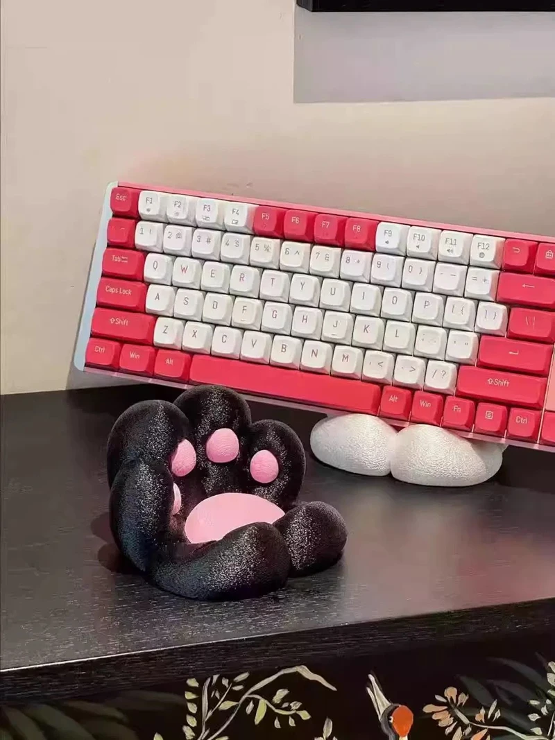 Creative Cat Paw Phone Holder Desktop Stand Decorative Accessory_voghion.com