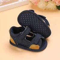 Newborn Baby Boys Fashion Summer Soft Crib Shoes Boy Girl  Anti Slip and Breathe Sandals Shoes Soft Sole First Walker 0-18Months 2