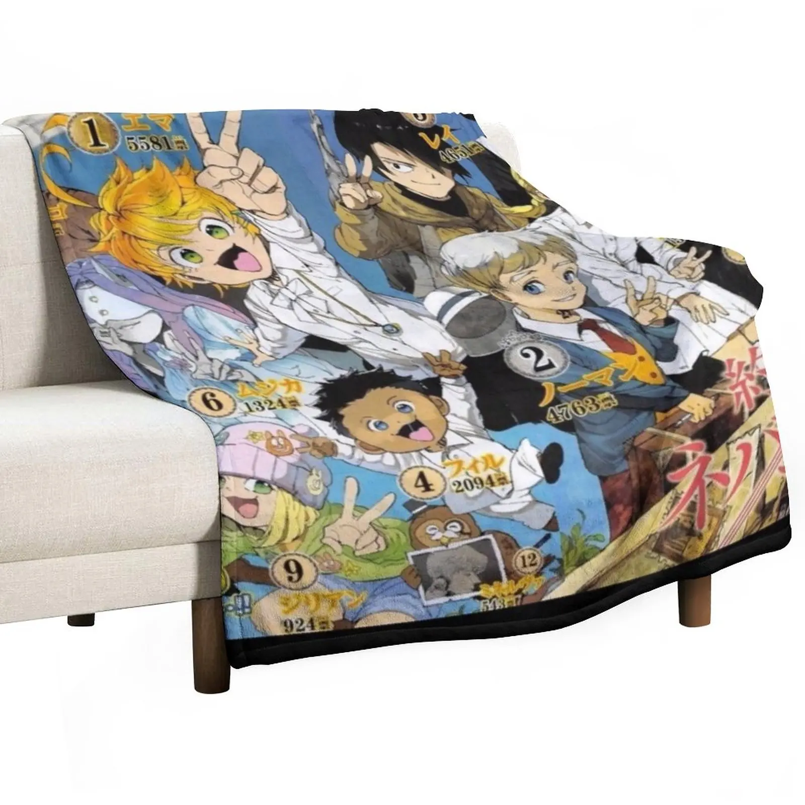 

The promised neverland !! Throw Blanket Moving Blanket Fashion Sofa Blankets