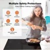 30 Inch Induction Cooktop, 9000W Built in Induction Stove Top, Electric Cooktop with 5 Boost Burner, 9 Heating Level 5