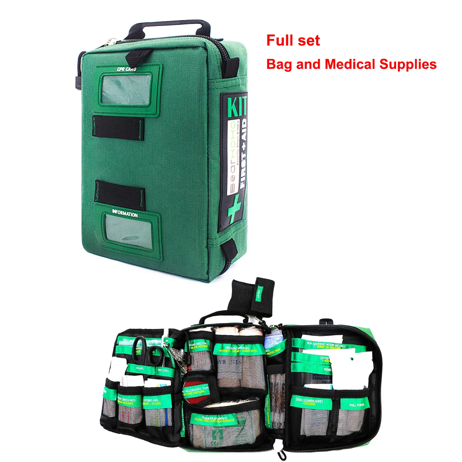 First Aid Kit Emergency Medical Bag Handy Portable Outdoor Waterproof Survival 