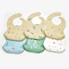 1Pcs Silicone Bibs For Kids Baby Waterproof Feeding Tableware Waterproff Baby Adjustable Bibs For Toddler Breakfast Feedings 4