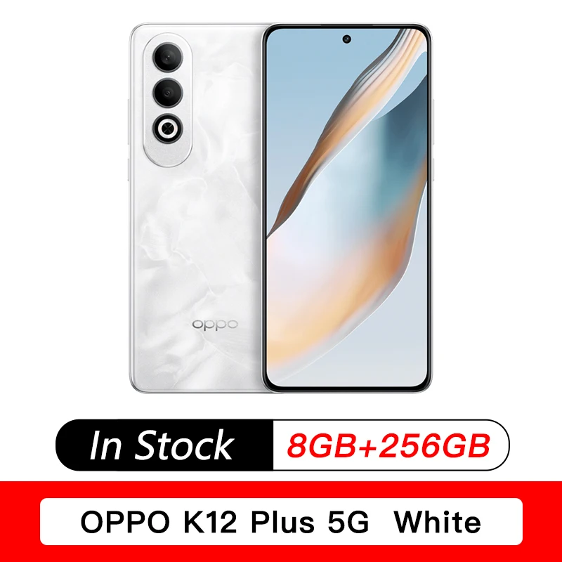 Original OPPO K12 Plus 5G Smartphone Snapdragon 7 Gen 3 50MP
