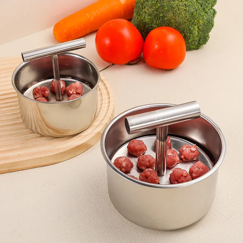 Multi-functional Press Meatball Maker New Household Kitchen Manual Hand-pressed Meatball Shrimp Slide Mold meat ball maker