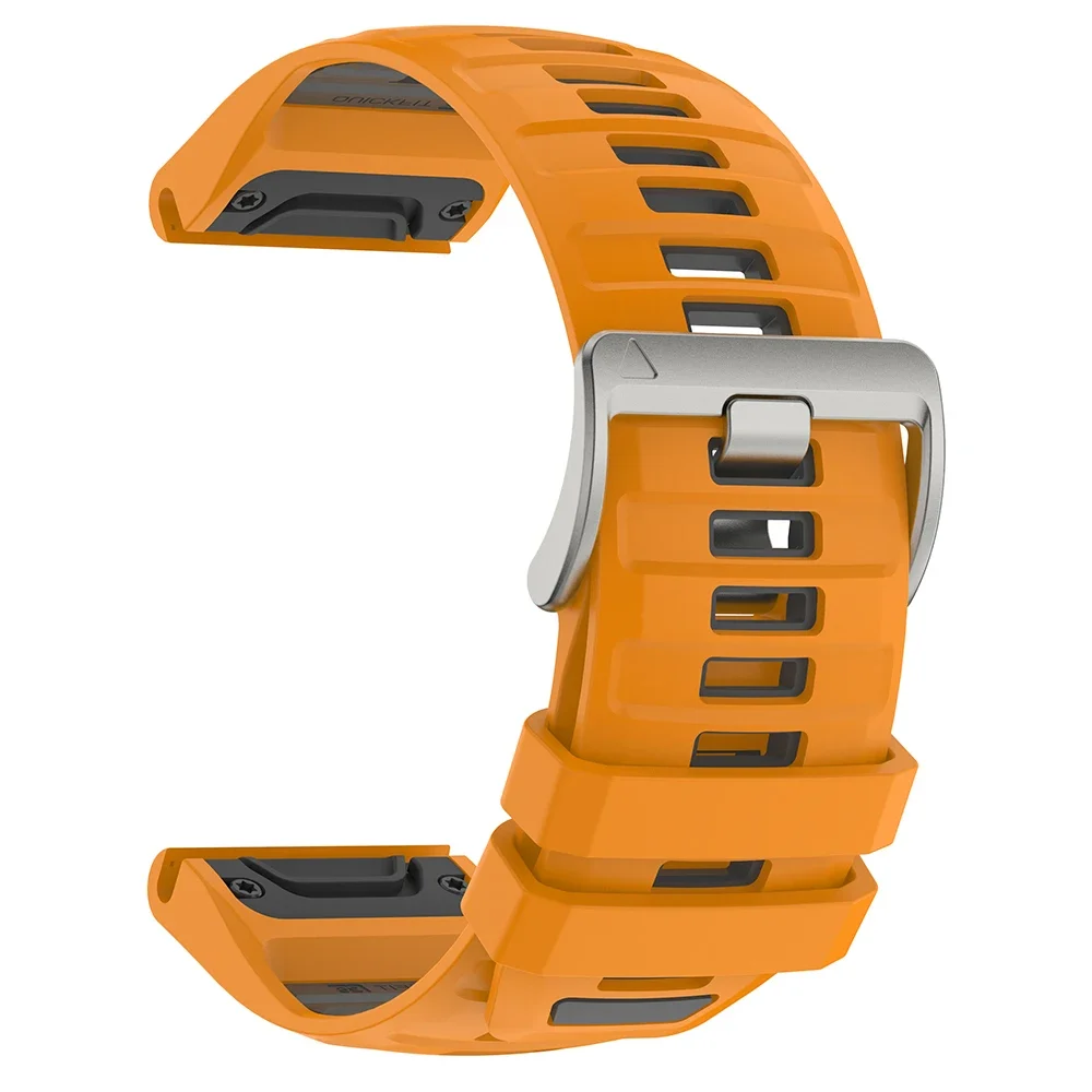 Durable QuickFit Silicone Sport Strap - Versatile 22mm/26mm Watchband