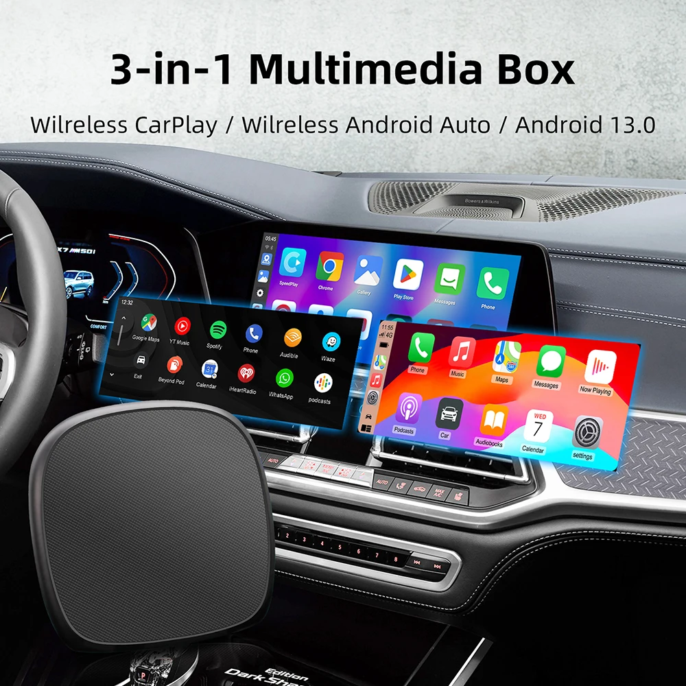 LEXXSON Smart CarPlay Ai Box Android 13 Support Netflix