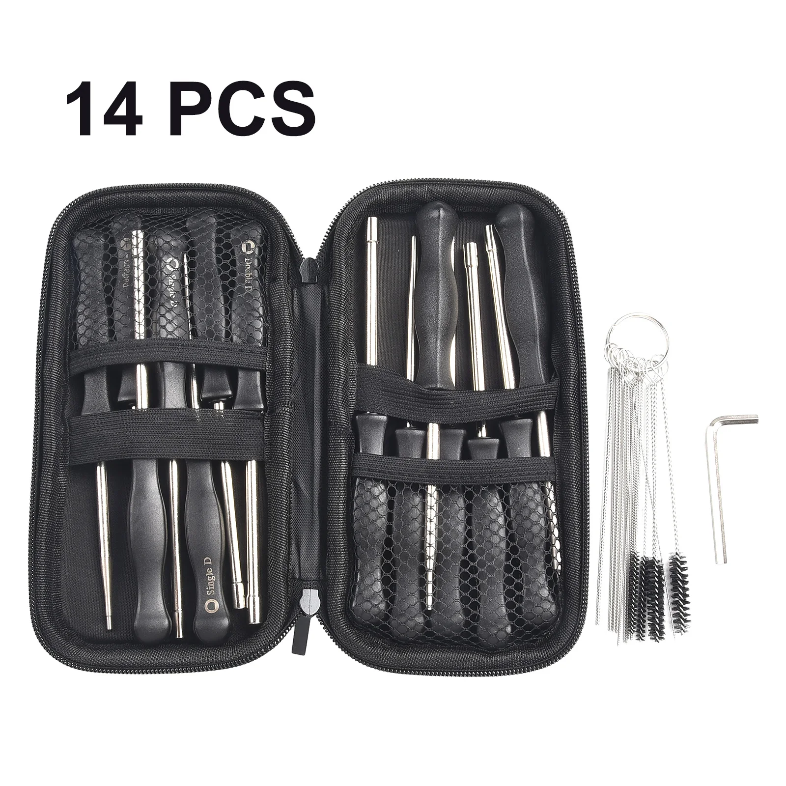 

14 Pcs Carburetor Adjusting Tools Screwdriver Socket Wrench Cleaning Brush Set For Chainsaw Eater Trimmer Repairing Hand Tools