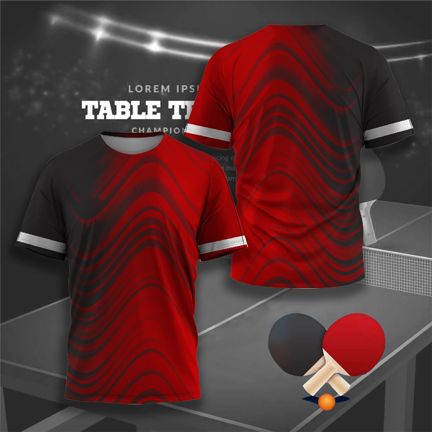 LatestTableTennisSuitJerseysMenWomenChildChinaPingPongSuits