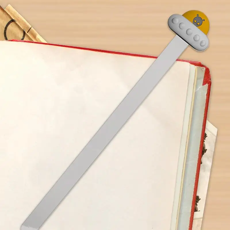 Alien Bookmark Glowing Page Marker 3D Bookmarks From Outer Space Page Markers Decorative Book Holder For Book Lovers For Reading