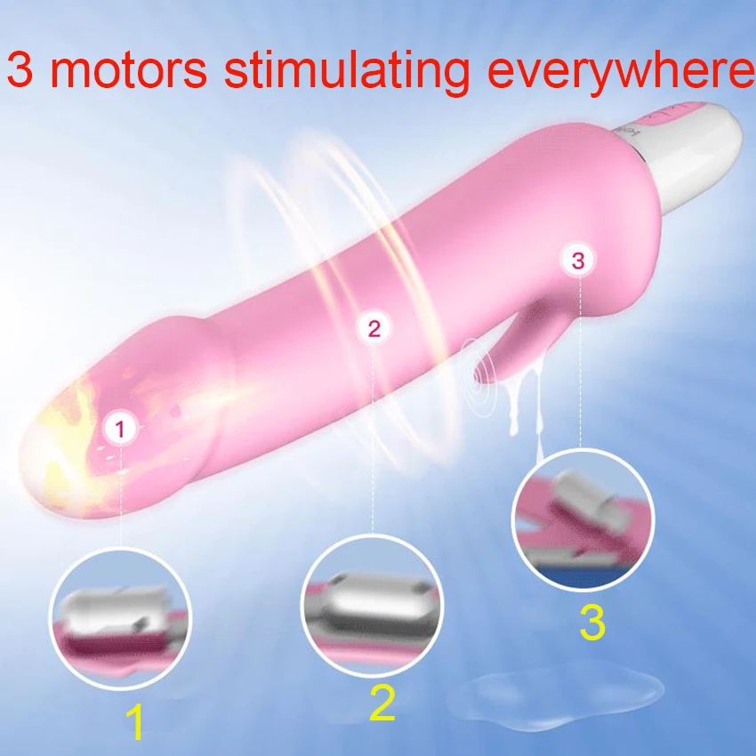 Leten Smart Heizdildo Mit Klitorisstimulation Und Vibrator_voghion.com