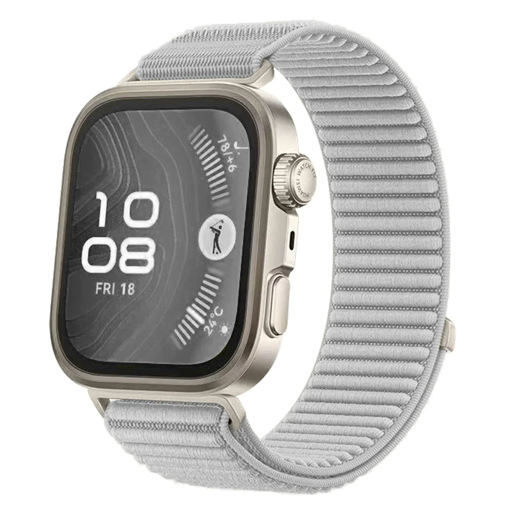 Nylon Loop Sports Strap for Smartwatch - Replacement Wristband Bracelet