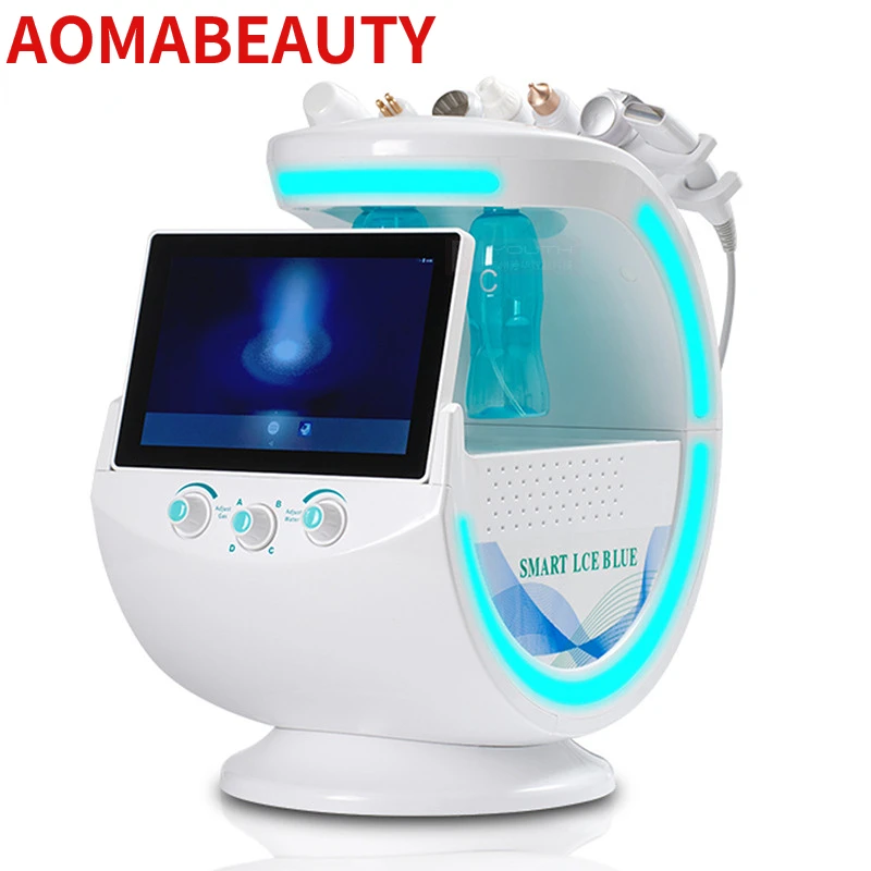detection management instrument cleaning and importing instrument 7 in 1 hydrogen oxygen small bubble beauty instrument