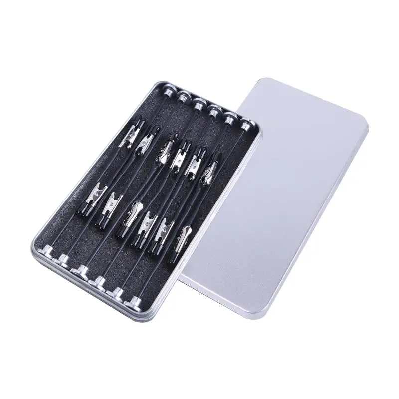 Ustar UA-90161 금속 보관함이 포함된 도구 구부릴 수 있는 자기 페인팅 클립
