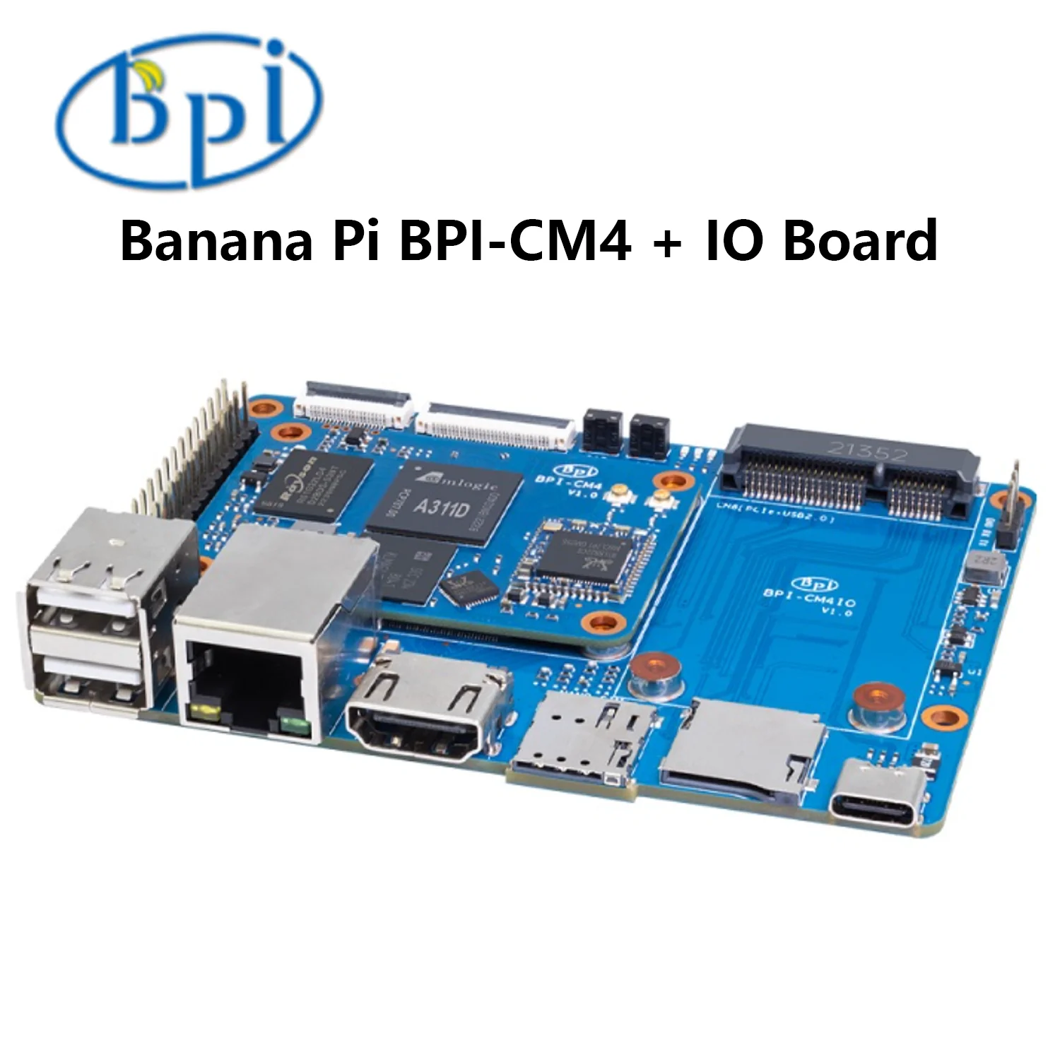 BananaPi CM4 BPI-CM4 ǻ , Amlogic A311D Soc, 4GB LPDDR4 RAM, 16GB eMMC ÷,   CM4   ũ