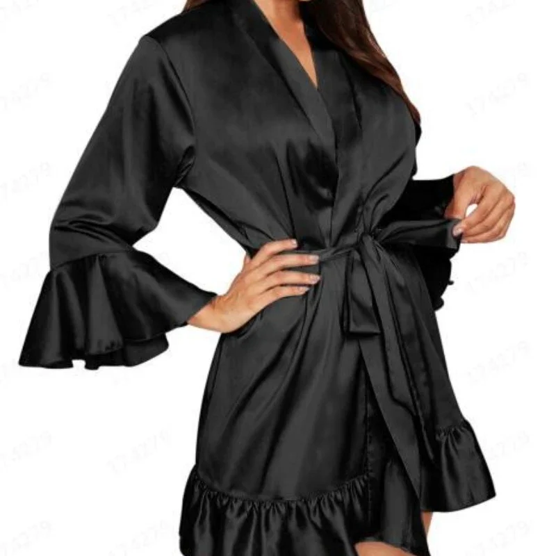 Nightgowns Women's Clothing Homewear Spring Thin New Sexy Comfortable Casual Breathable Simple Stylish Versatile Fit Large Size
