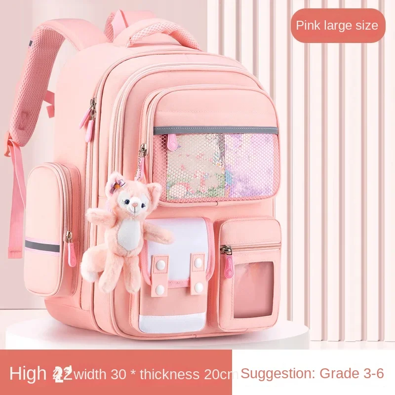 Children School Bags For Girls Boys Orthopedic Backpack Kids Backpack Schoolbag Primary School Backpack Kids Book Bag Mochila 4