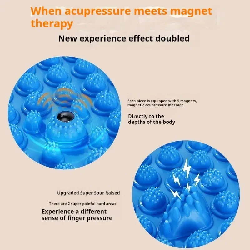 Massage pad Yoga mat Foot Massage Acupressure Mat Muscle Relaxation Acupuncture Mat Home Fitness Equipment Pilates Yoga Accessories Foot Training
